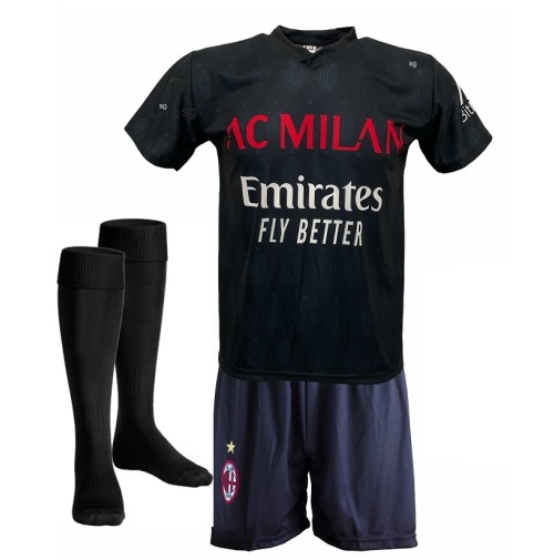 Completo terza maglia Theo 19 Milan ufficiale replica 2021/22 autorizzato